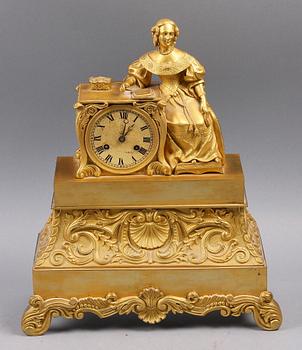 BORDSPENDYL, senempire, 1800-talets mitt.