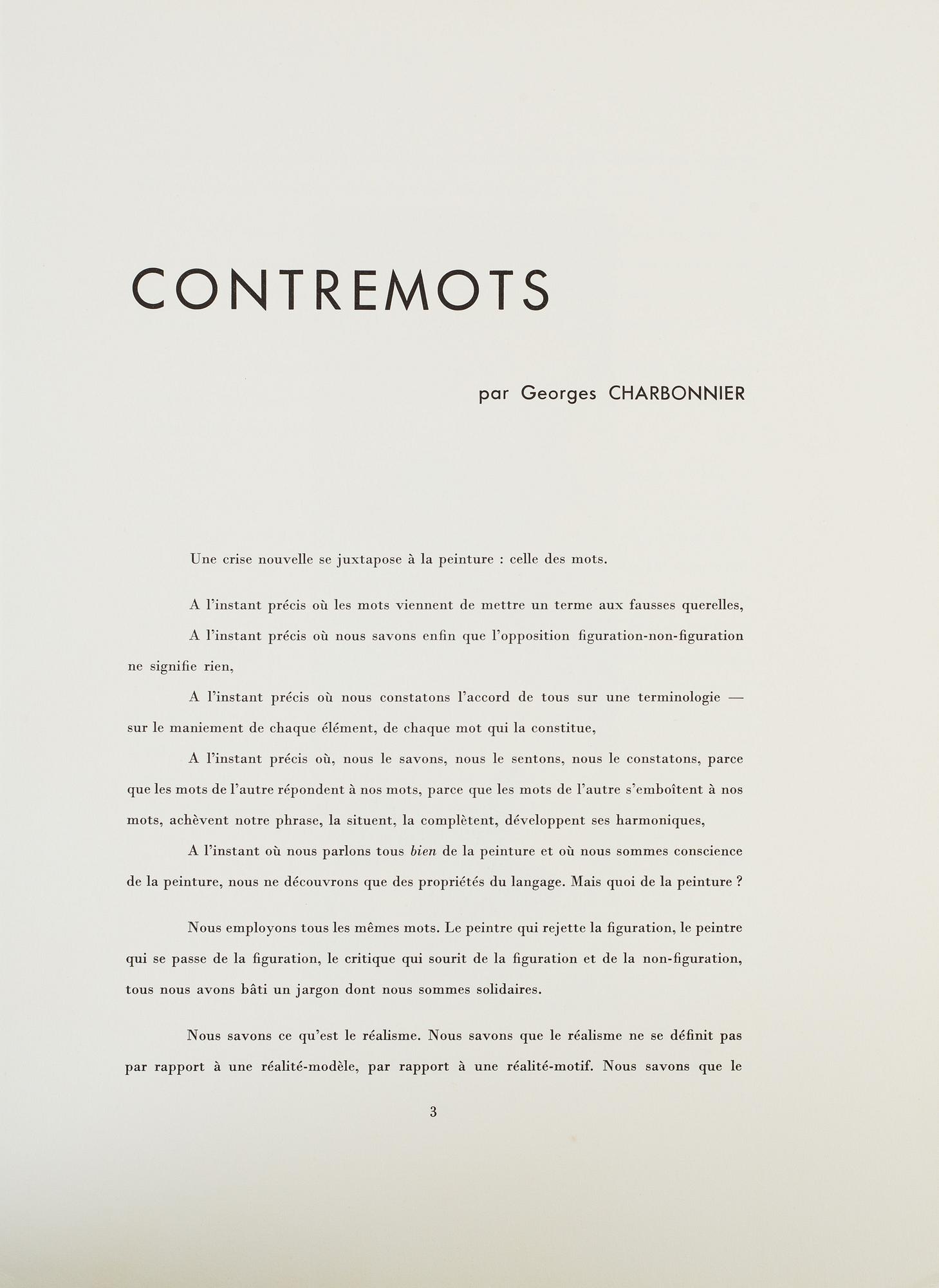 DERRIÈRE LE MIROIR, No. 115, 1959.