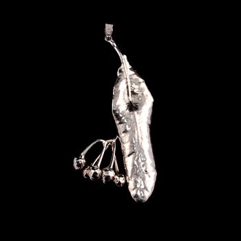 HÄNGE, silver, 1900-tal. Vikt 13 g.