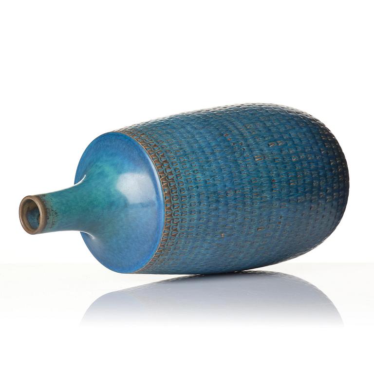Stig Lindberg, a stoneware vase, Gustavsberg Studio, 1960.