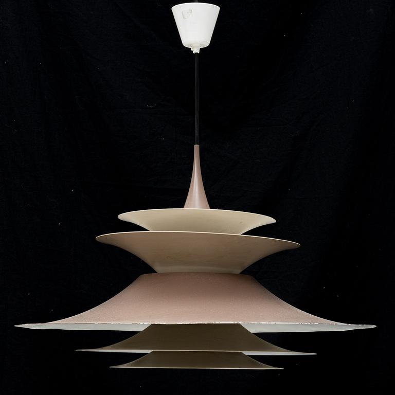 Erik Balslev, ceiling lamp, "Radius", Fog & Mörup, Denmark, 1960s/70s.