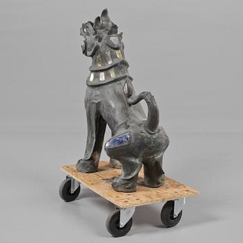 SKULPTUR, metall och gjutmassa, 1900-talets sista kvartal.