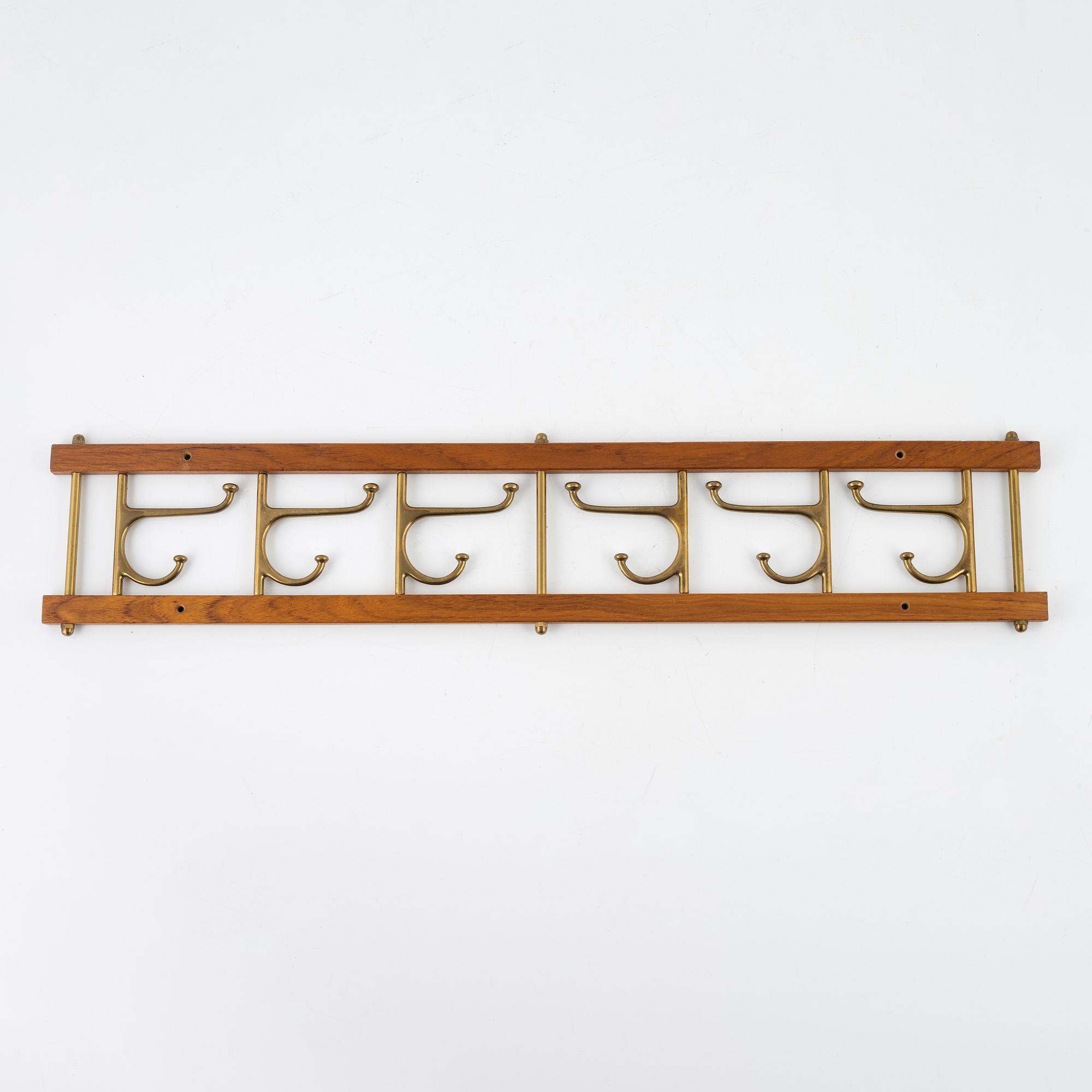A 'Decorativ' coat hanger, Skogslunds Metallgjuteri, Anderstorp, 1950's/60's.