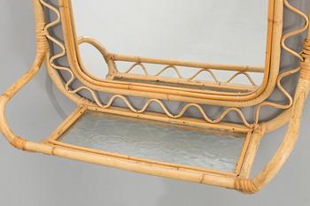 A bambu mirror, later part of the 20th century.