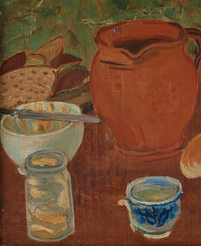 Axel Nilsson, oil on panel, Signed Axel Nilsson and dated 1921.