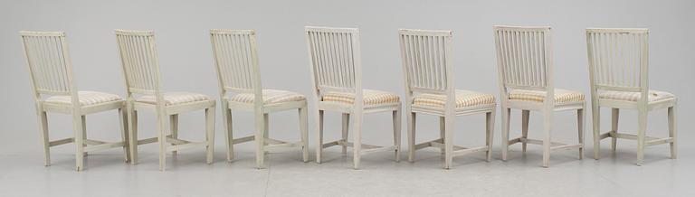 STOLAR, 7st, gustavianska, 17/1800-tal.