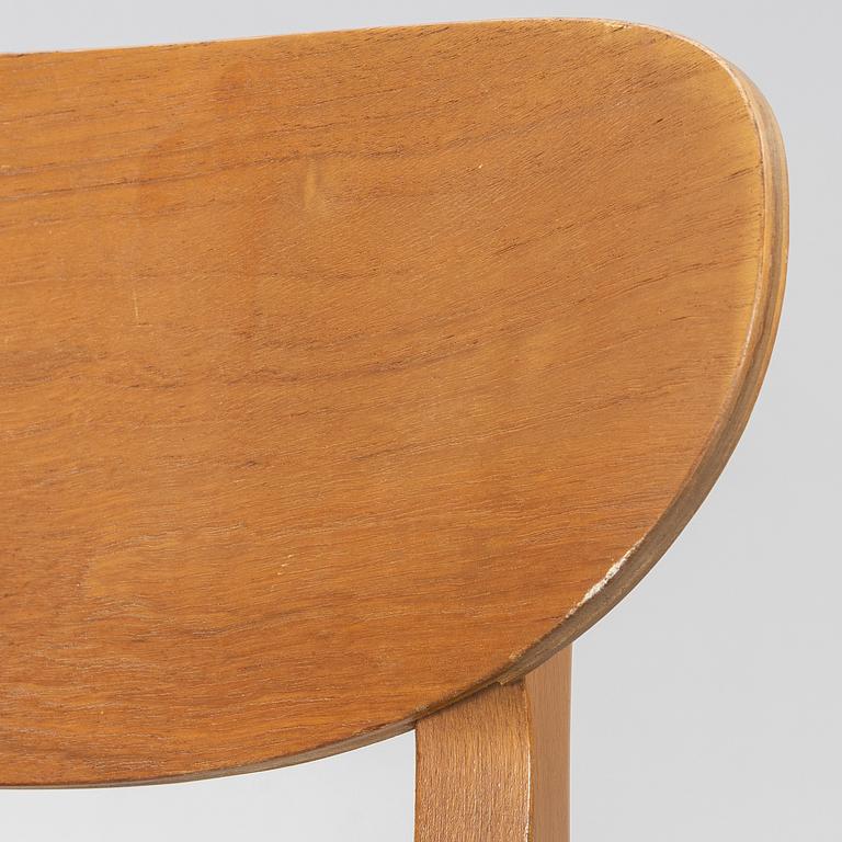 Chairs, 4 pcs, possibly IKEA, 1950s/60s.