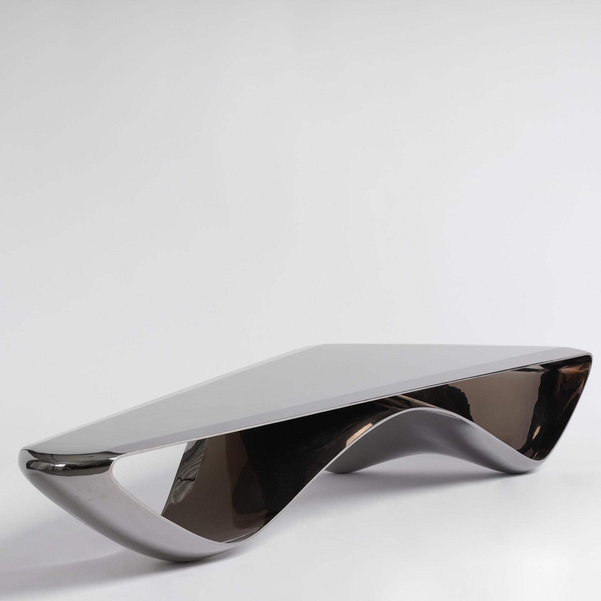 Johan Jonsson, a "Luscious Two" (Black Edition) coffee table/sculpture, ed. 6 + 2 AP, executed 2013-2014.