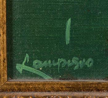 Antti Lampisuo, olja på duk, signerad.