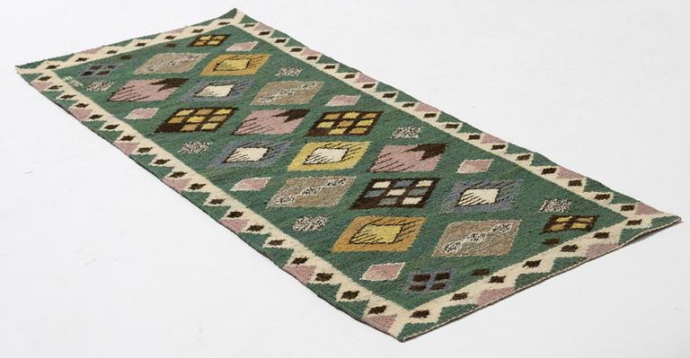 Märta Måås-Fjetterström, vävnad, "Knoppen", gobelängteknik, signerad AB MMF, ca 85 x 36 cm.