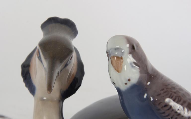 FIGURINER, 2 st, porslin, Royal Copenhagen och Bing & Gröndahl.