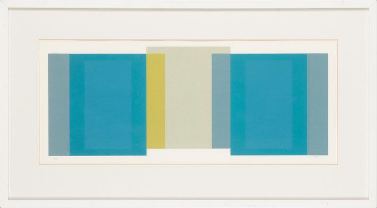 Carolus Enckell, silkscreen, signed and dated -88, numbered 40/50.