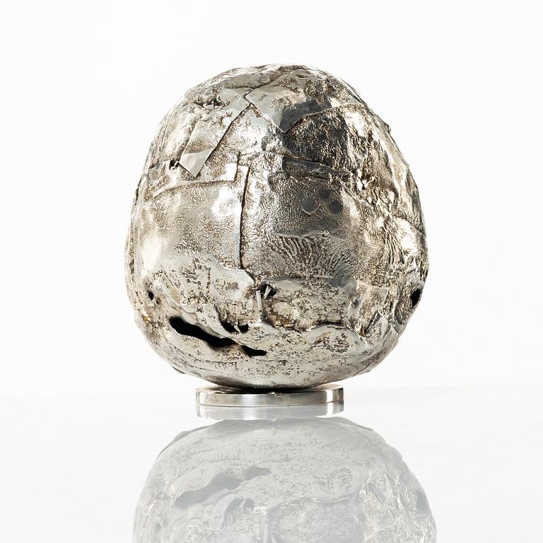 Lars Arby, skulptur, silver, Göteborg 1969.