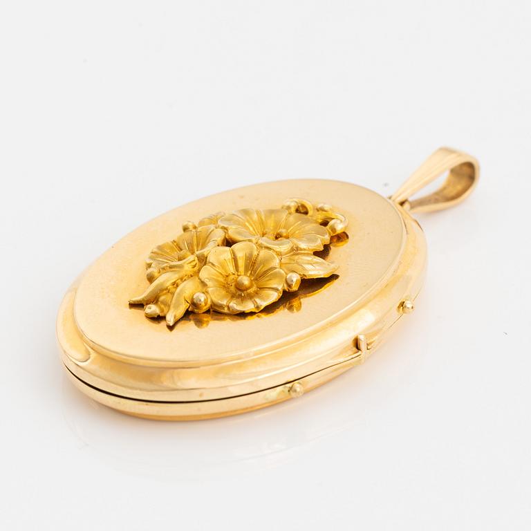 Berlock, 18K guld, K&EC, 1947.