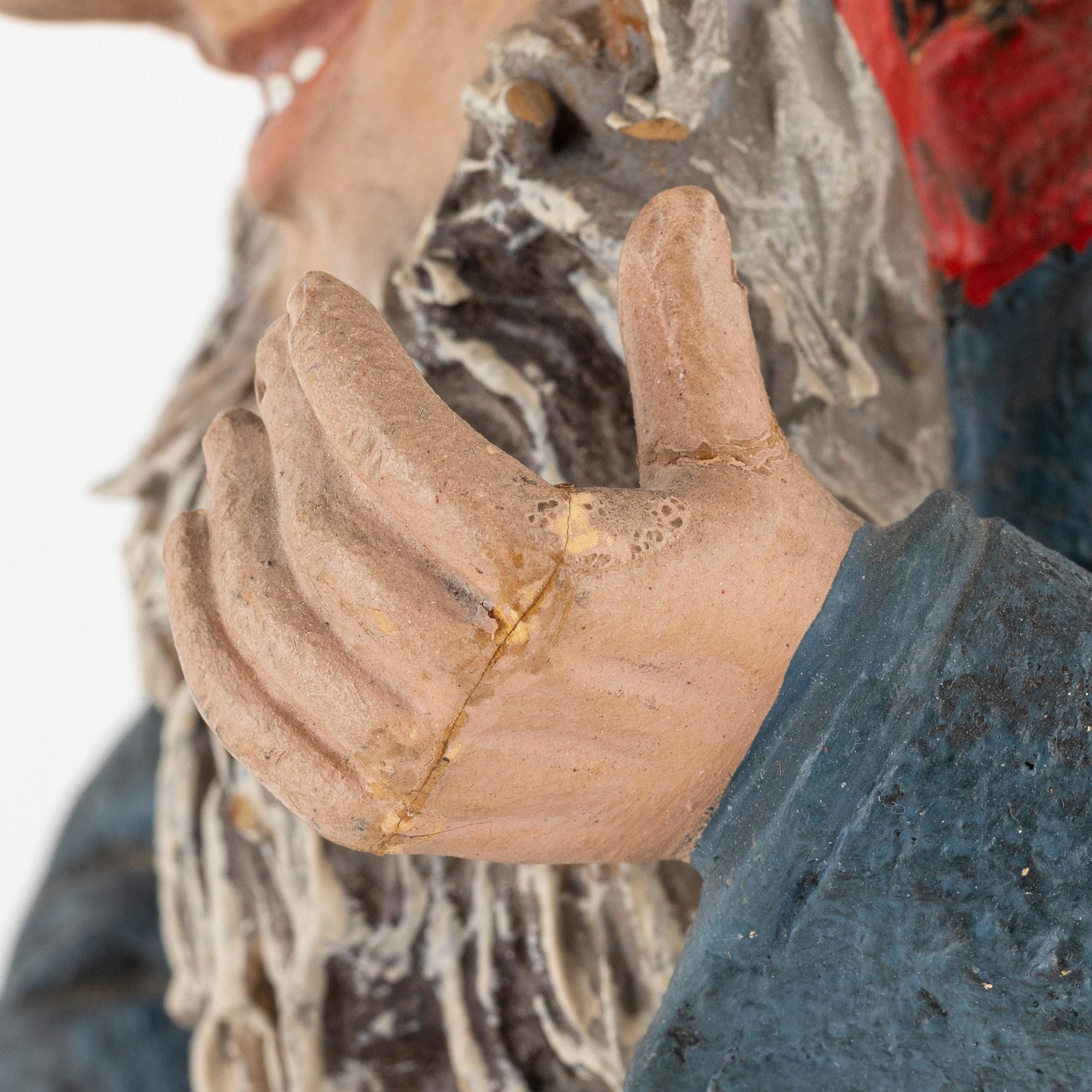A garden gnome, second half of the 20th Century.