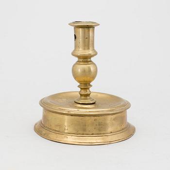 LJUSSTAKE, brons, 1600-tal.