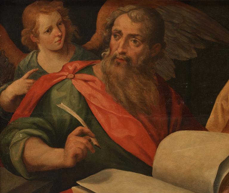 Abraham Bloemaert In the manner of the artist, Mark the Evangelist & Matthew the Evangelist.