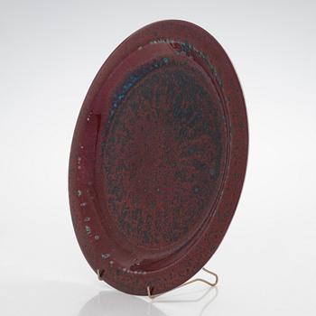 Toini Muona, a ceramic dish signed TM ARABIA.