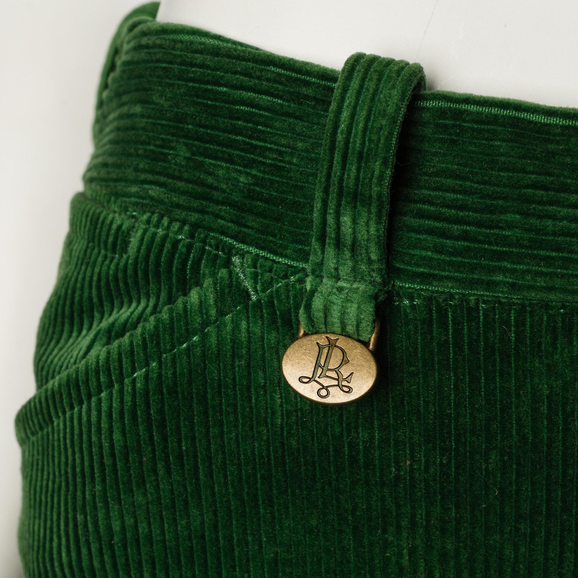 Three pair of trosers by Ralph Lauren.