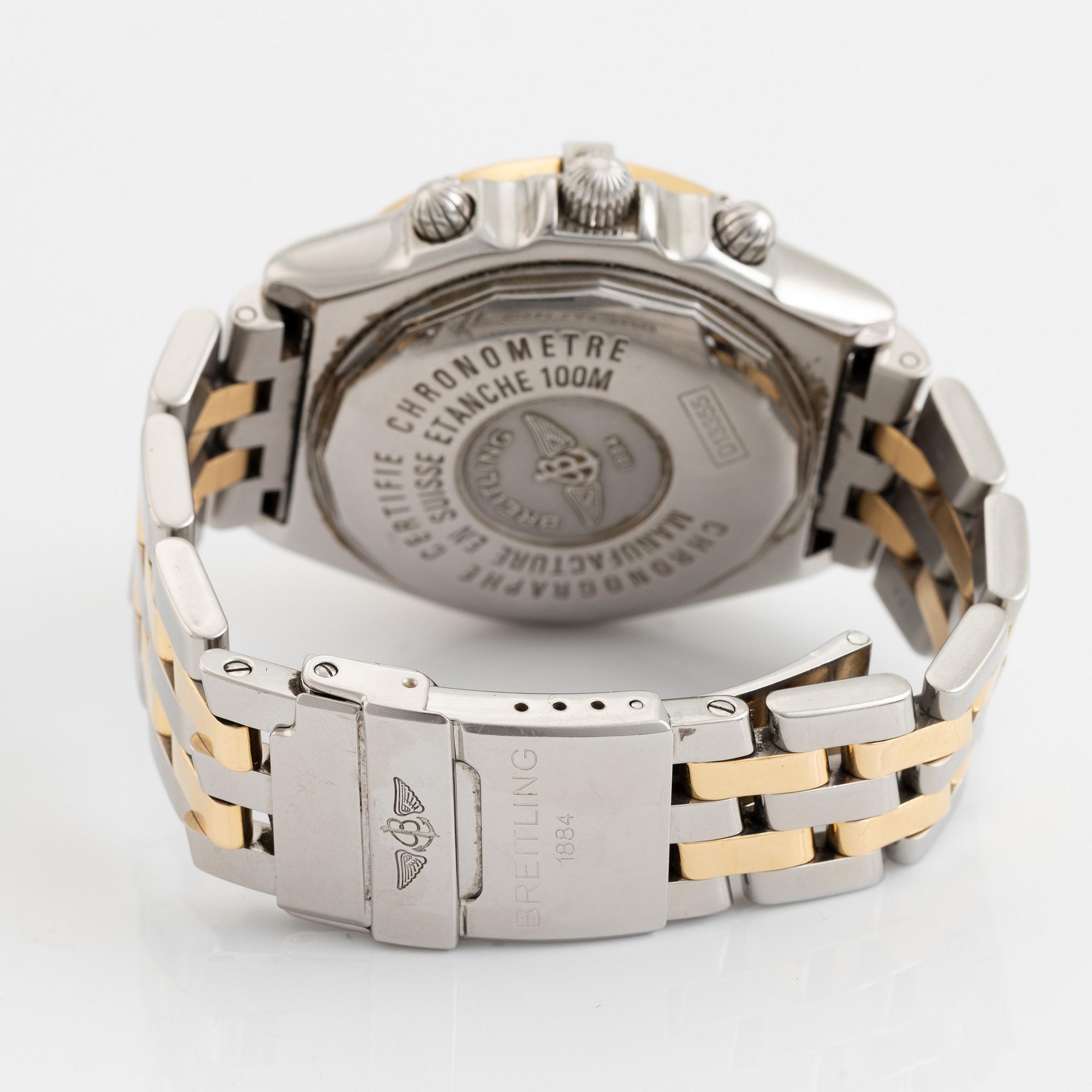Breitling, Crosswind, chronograph, wristwatch, 42,7 mm.