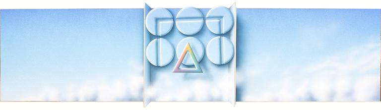 Beck & Jung, acryl on panel signed and dated 1989.