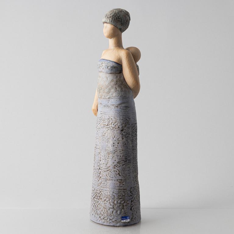 Lisa Larson, figuriner, 2 st, stengods, bl.a. "Arabkvinna", Gustavsbergs studio.
