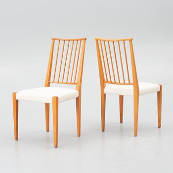 Josef Frank, eight model 970 chairs, Svenskt Tenn, Sweden.