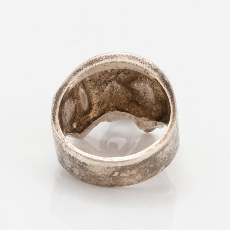 Björn Weckström, silver ring.