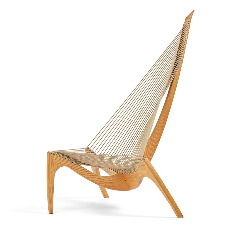 Jørgen Høvelskov, stol, "Harpestolen", Christensen & Larsen, Danmark, 1960-tal.