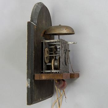 A longcase clock from Åland, Petter Linqvist, dated 1785.