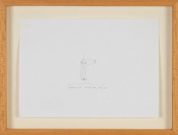 Olav Westphalen, ink on paper, signed and dated -97 verso.