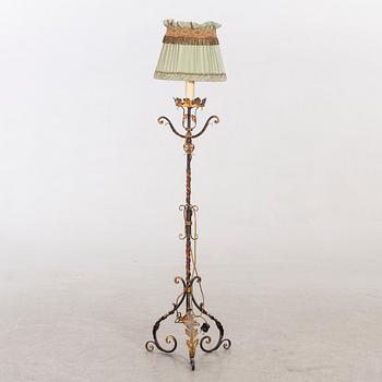 Golvlampa barockstil Italien 1900-talets mitt.