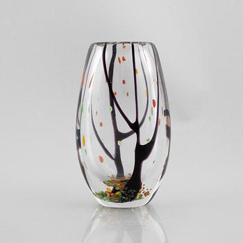 Vicke Lindstrand, a 'Höst (Autumn)' vase, Kosta, 1950's-60's.