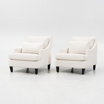 A pair of easy chairs from Slettvoll, Norway.