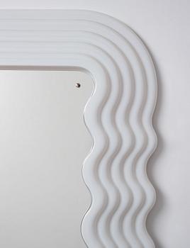 Ettore Sottsass, an 'Ultrafragola', mirror, Poltronova, Italy, 21st century.