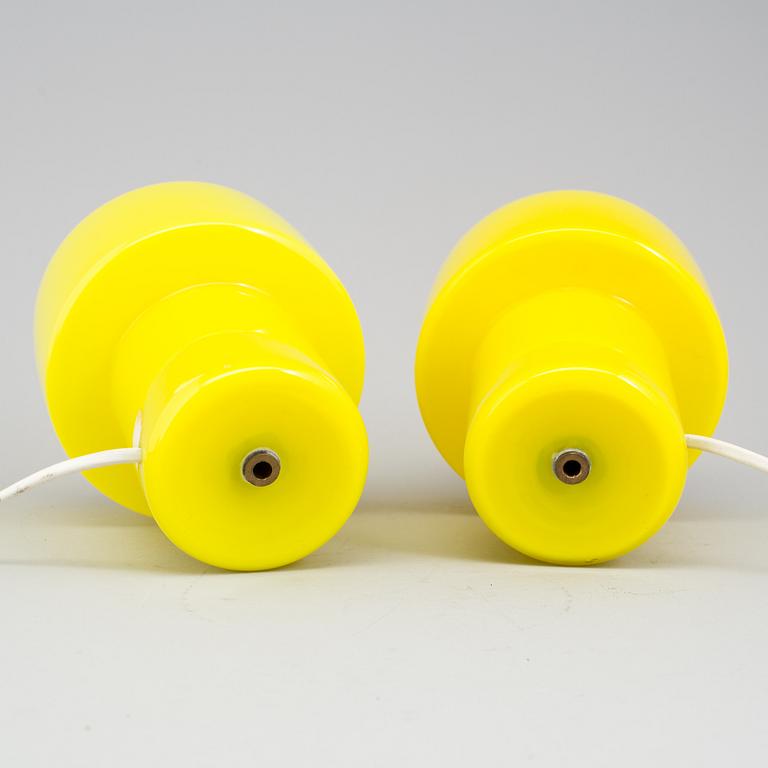 A pair of Luxus table lamps, 20th century.