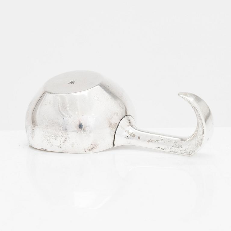 A silver covsh, Saint Petersburg 1908-26. Unidentified master.