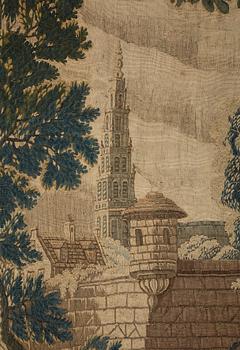 A tapestry, "Verdure", tapestry weave, ca 236,5-238,5 x 290-294,5 cm, Manufacture Royale d'Aubusson,