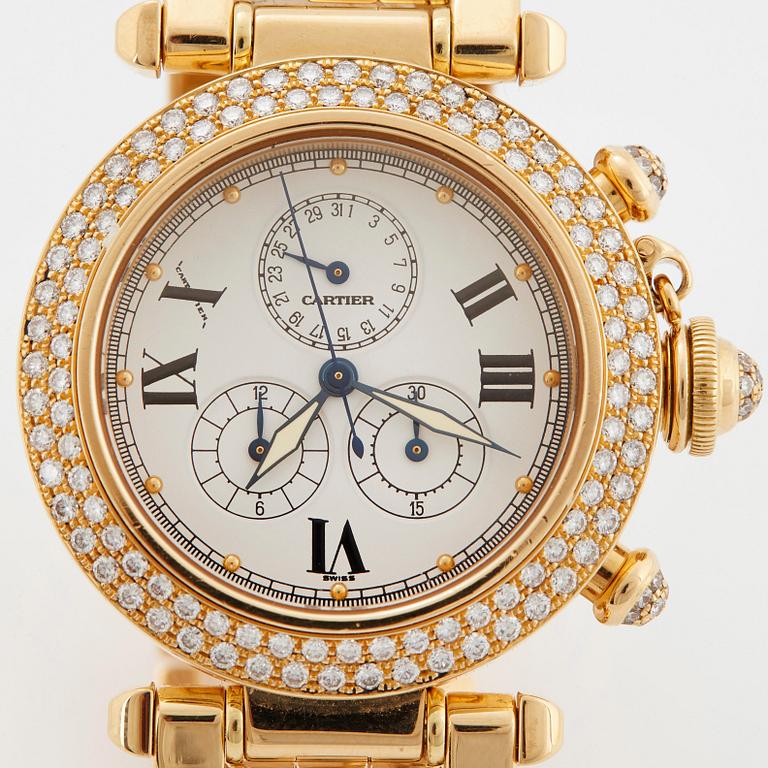 Cartier "Pasha" wristwatch.