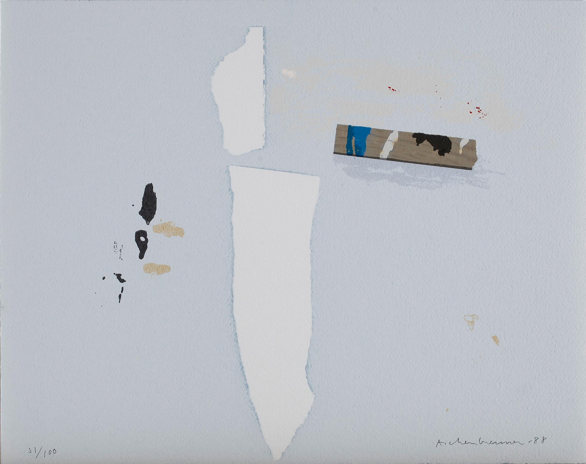 GRAFISK MAPP. Serigrafier, 12 st. Numr 31/100.