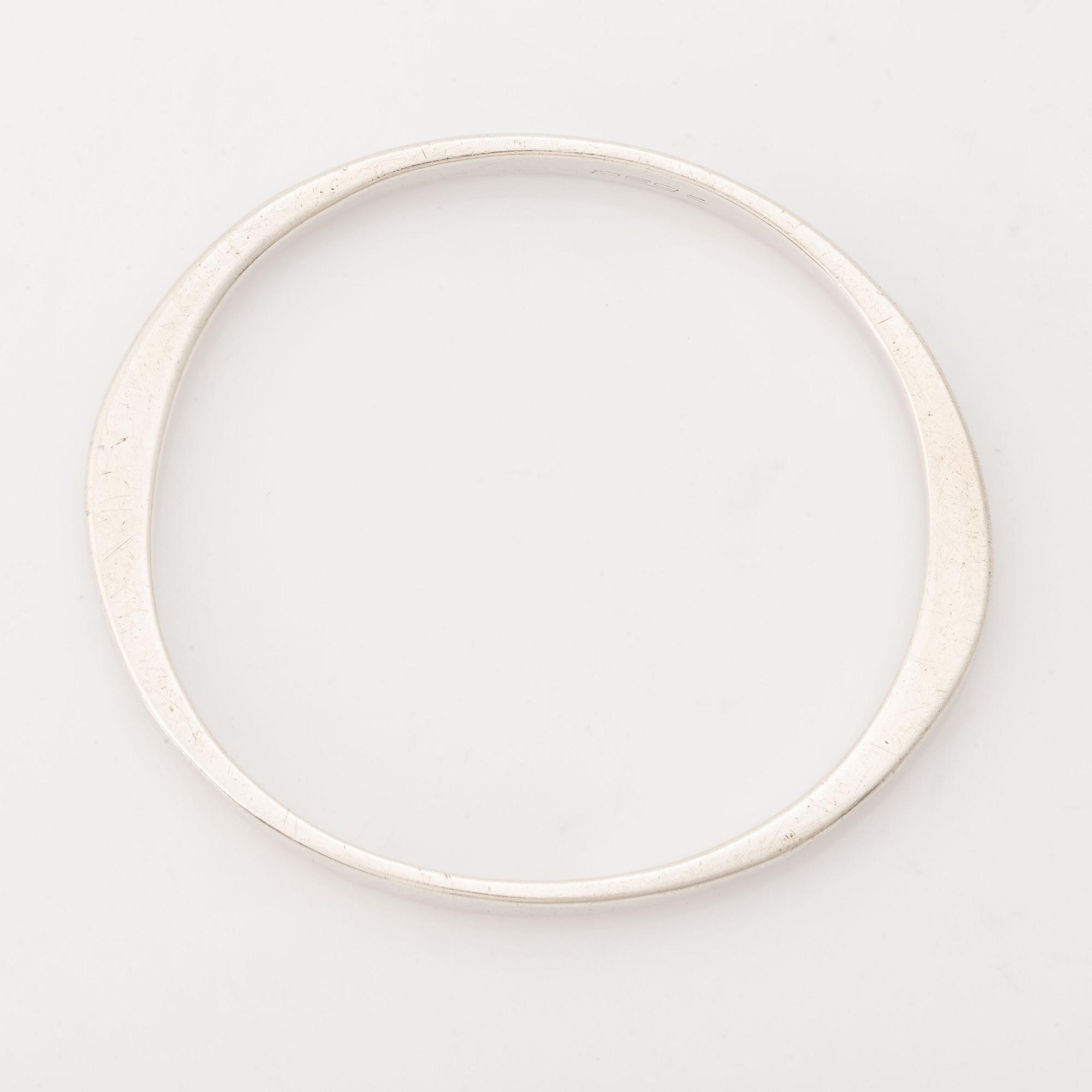 A silver bracelet, CE Palmberg for Alton.