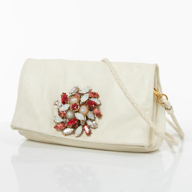 Miu Miu, a handbag/clutch.