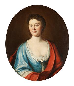 882. Gottfried Kneller Hans krets, Porträtt föreställande Lady Cowper.