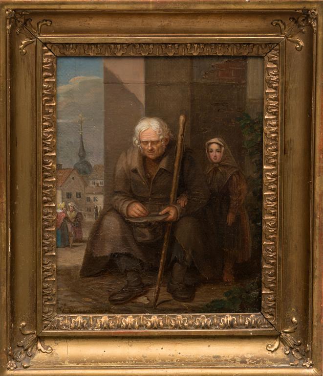 ERIK WAHLBERGSON, öljy kankaalle, signeerattu.