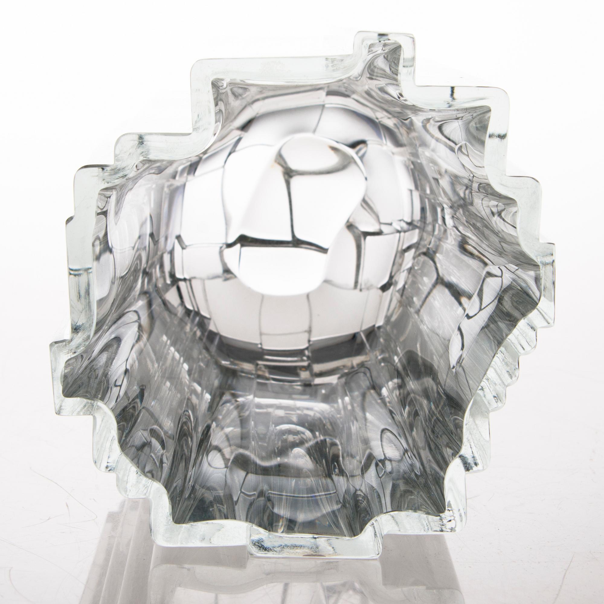 TAPIO WIRKKALA, An 'Arcadia' glass vase, signed Tapio Wirkkala