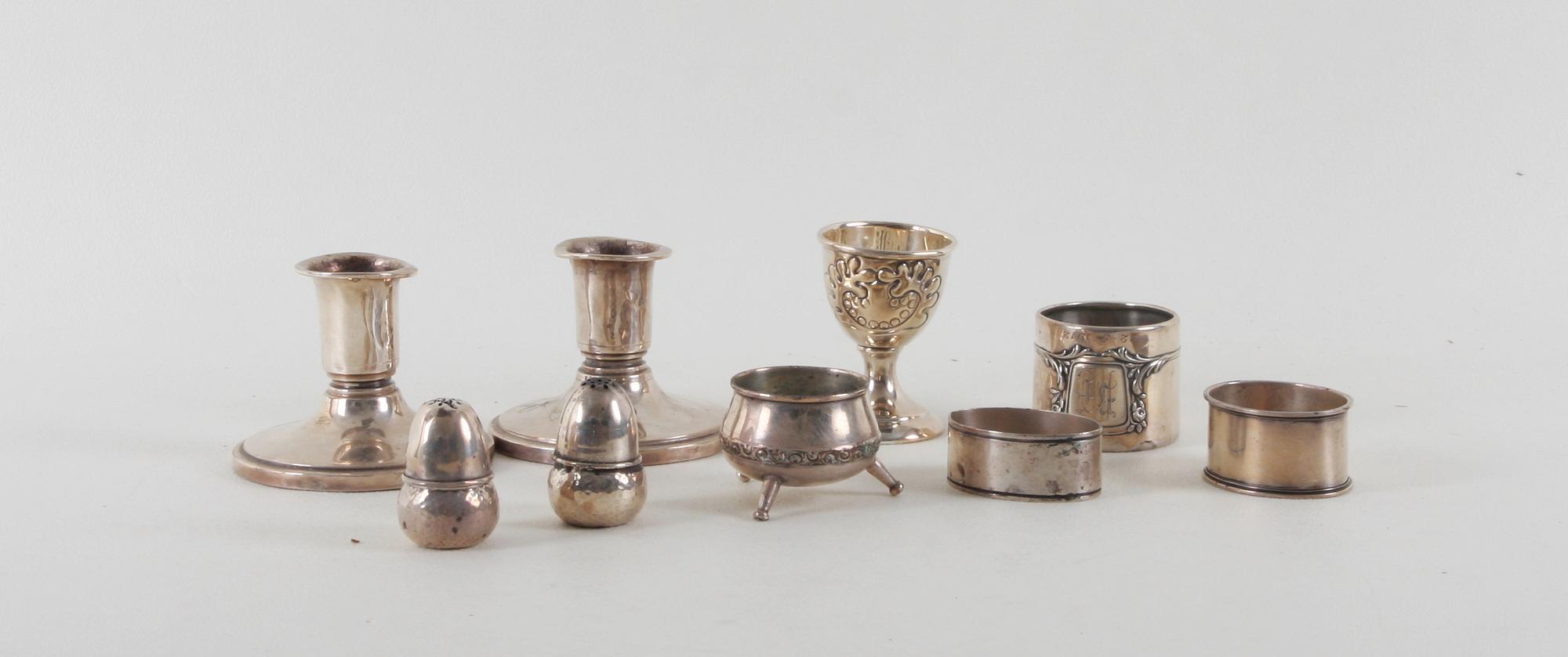 PARTI SILVER och NYSILVER, 9 delar.