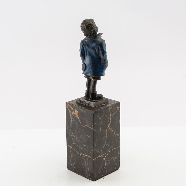 Franz Bergmann, signed figurine.