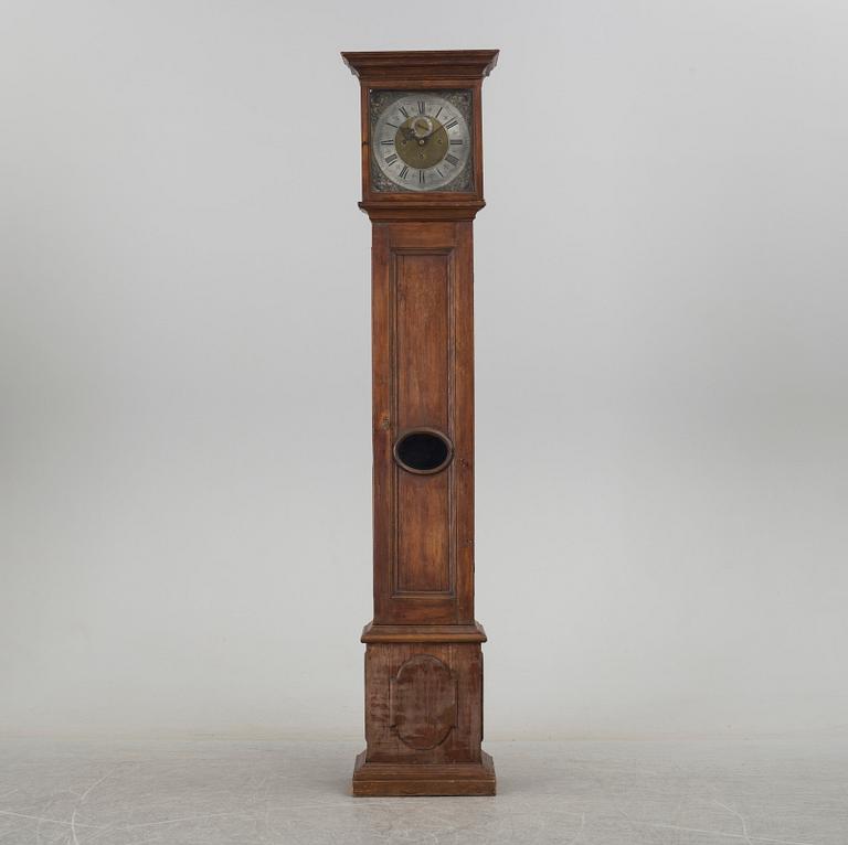 A LONGCASE CLOCK, 19th century.