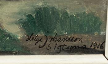 Helge Johansson, "Ruin i Sigtuna".