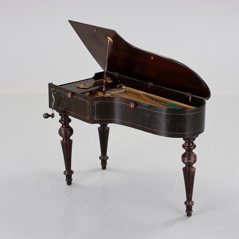 MEKANISK CITTRA, Orpheus, omkring 1900.